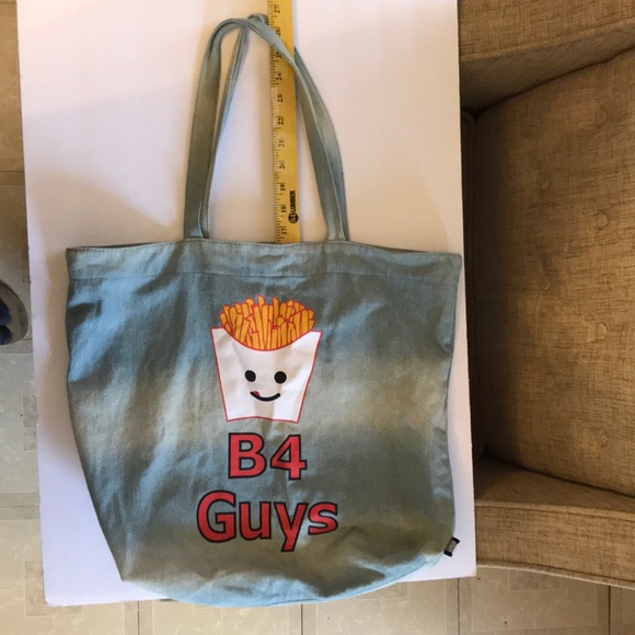 Denim Tote - Picture 3 of 5